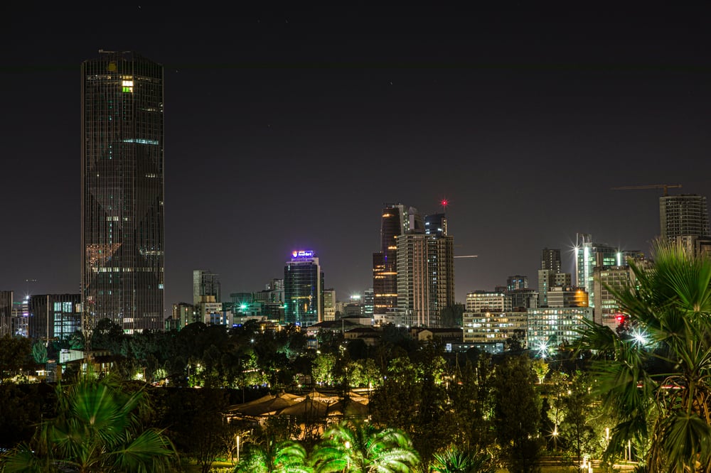Addis-Ababa by night