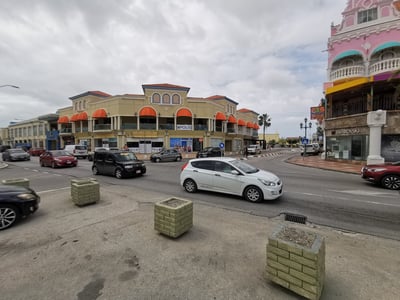 Insured rental car exploring Aruba