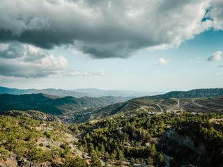 Mountain view in Cyprus