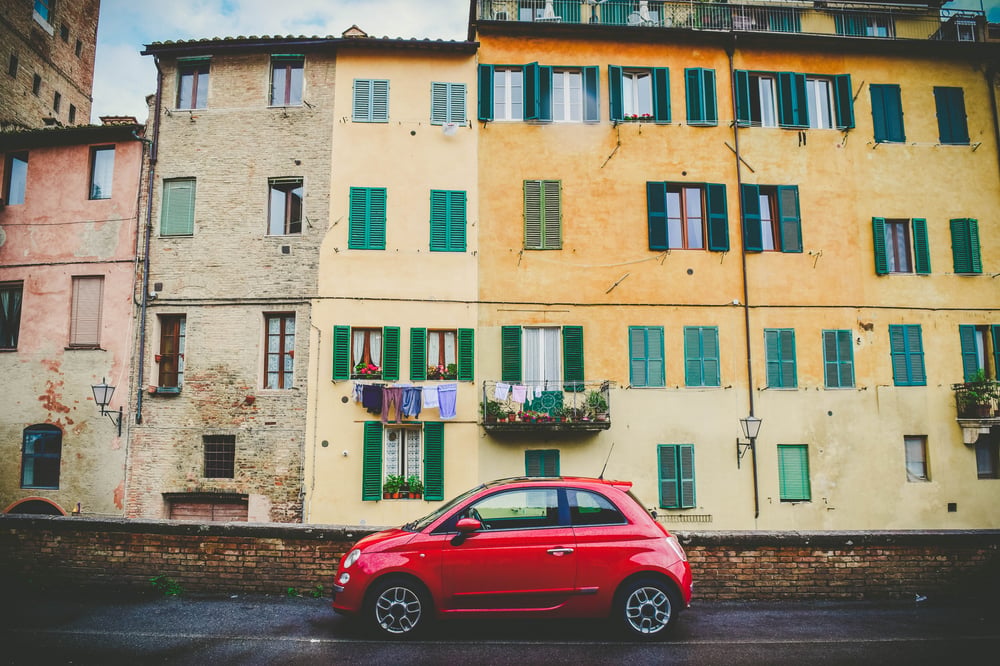 All-inclusive car rental in Italy