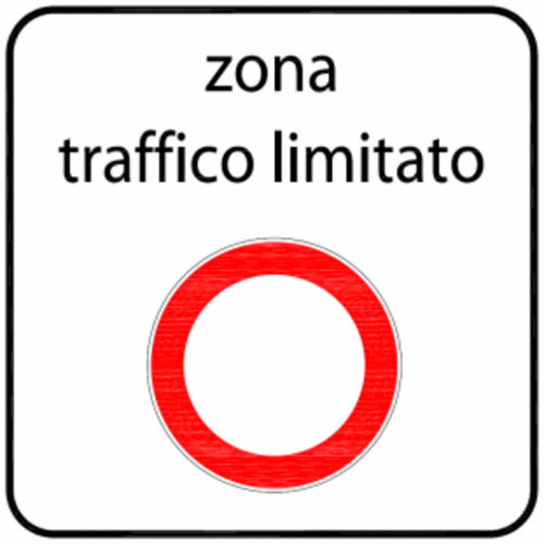 Driving a rental car in Italy you’ll see these road signs