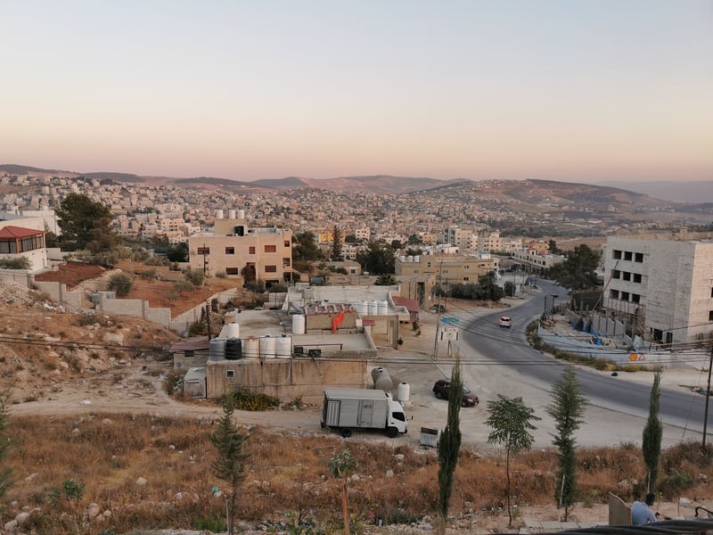 View on Jerash, Jordan