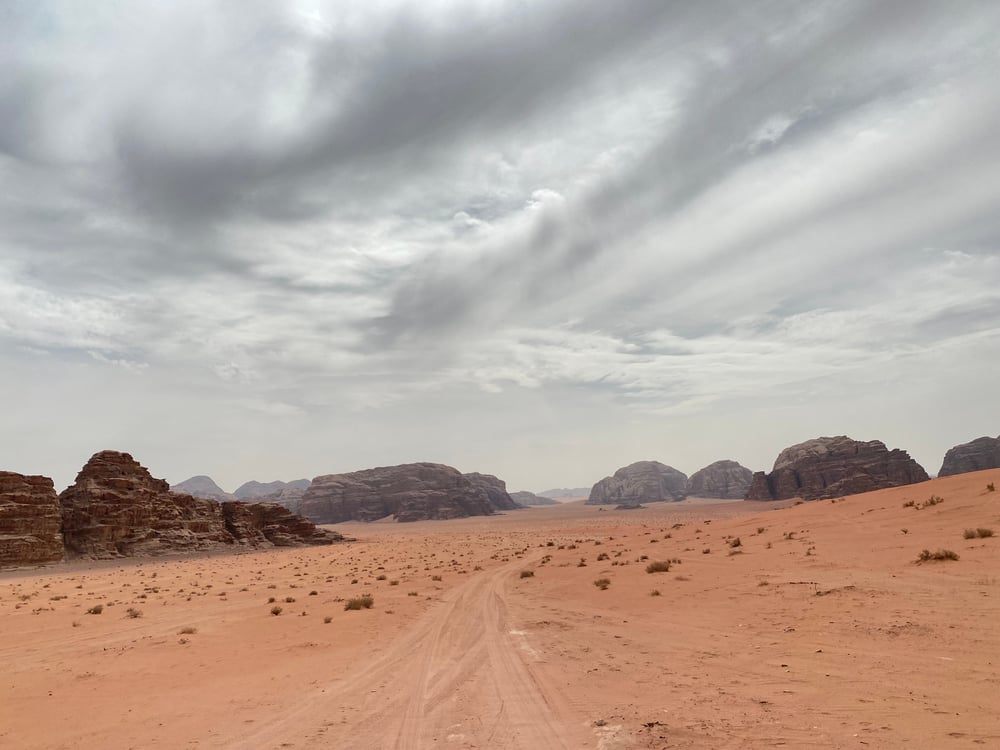 Going off-road in Jordan with a private driver