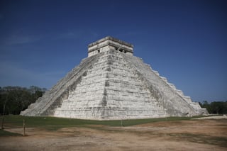 Maya temple in Mexico