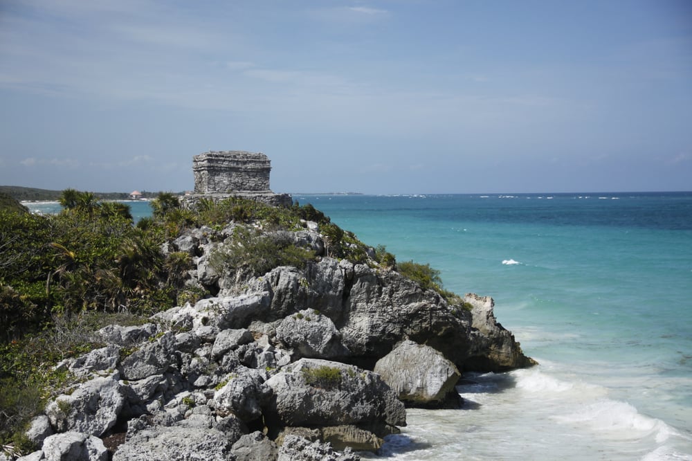 Will your road trip take you to the ruins at Tulum beach?
