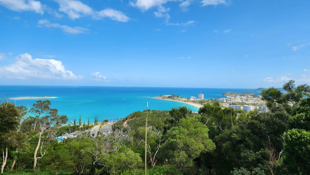 View on the bay of Noume, New-Caledonia