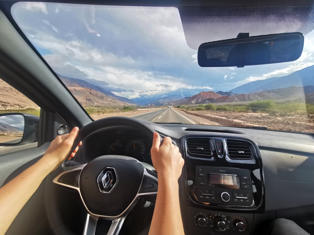 Roadview from the driver Jujuy, Argentina