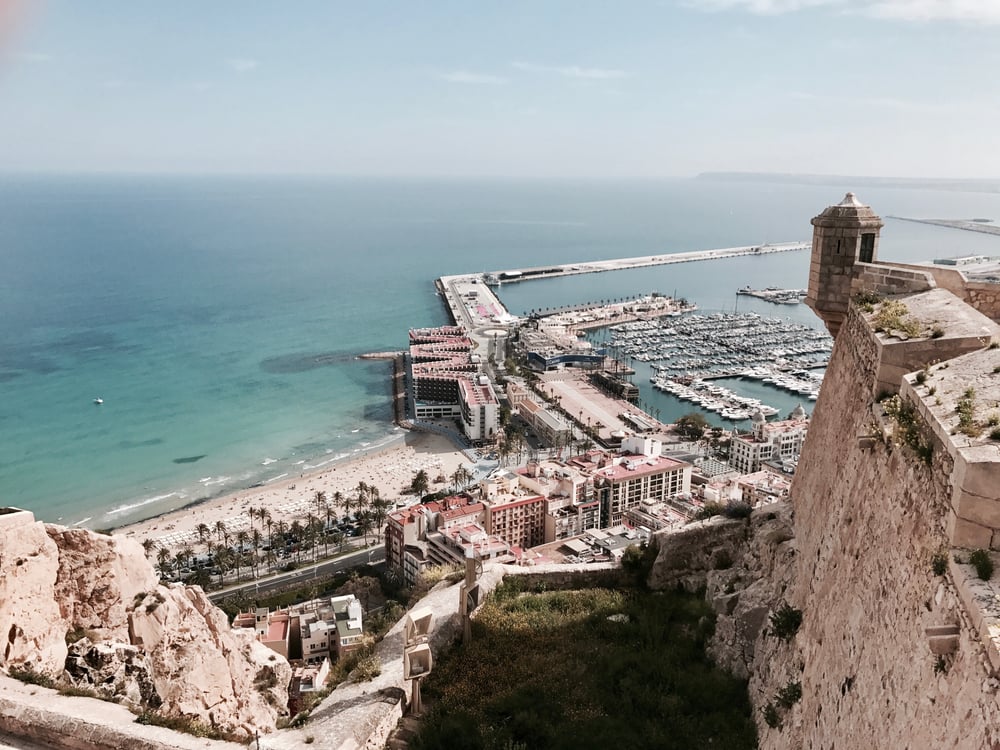 View on Alicante, Spain